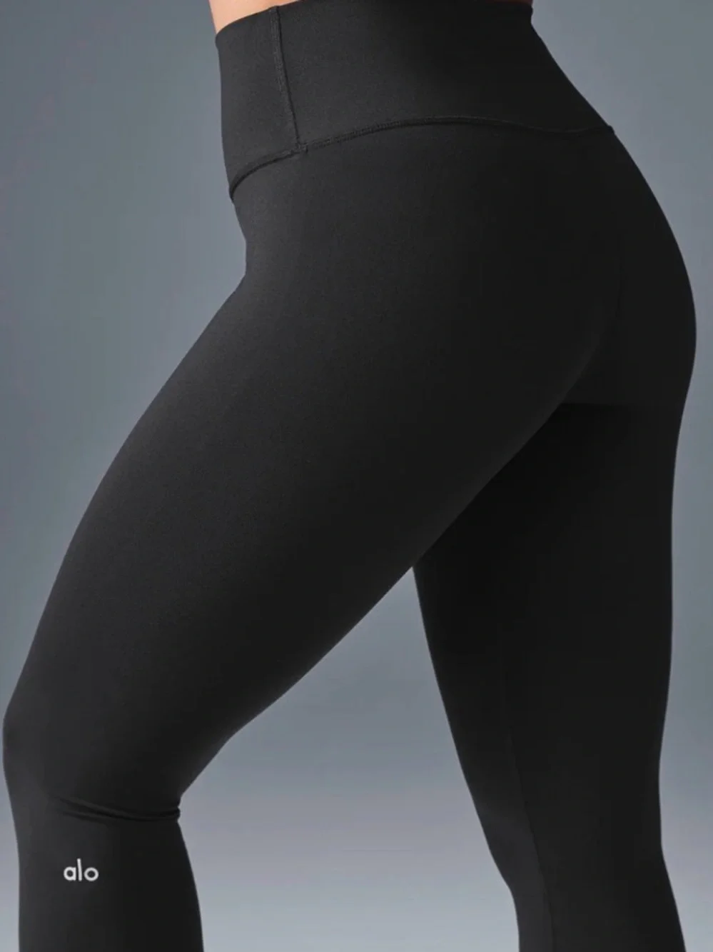 Alo Black large High-Waist Airbrush Legging 7/8